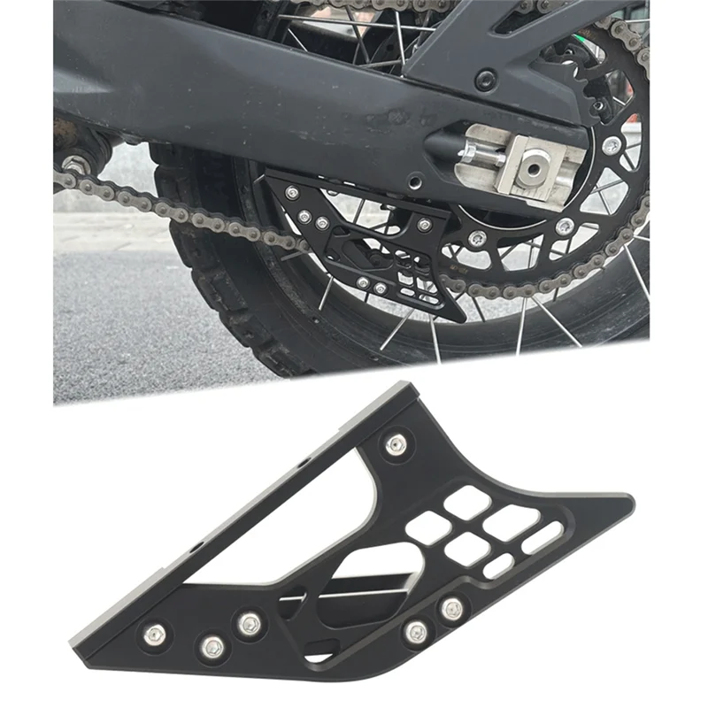 

Premium For CFMOTO 450MT MT450 Motorcycle Chain Swingarm Guide Slider Roller Guard Chain Protect Cover Accessories