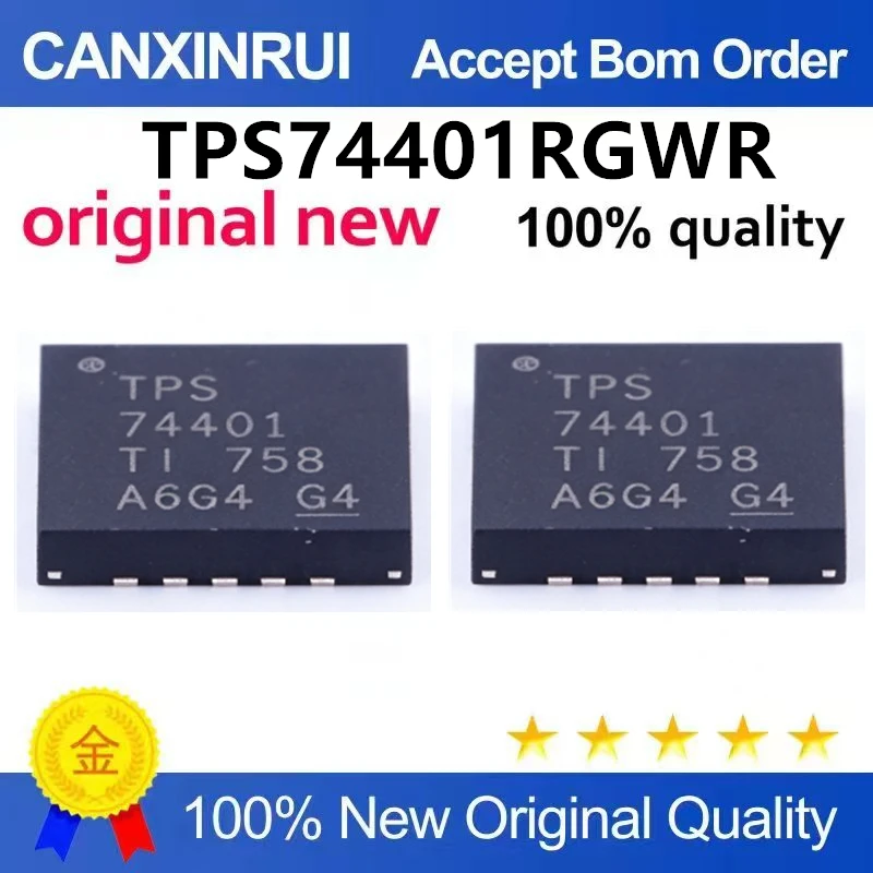 (5pcs-100pcs)Brand new original TPS74401RGWR VQFN-20 adjustable low voltage drop regulator (LDO) chip
