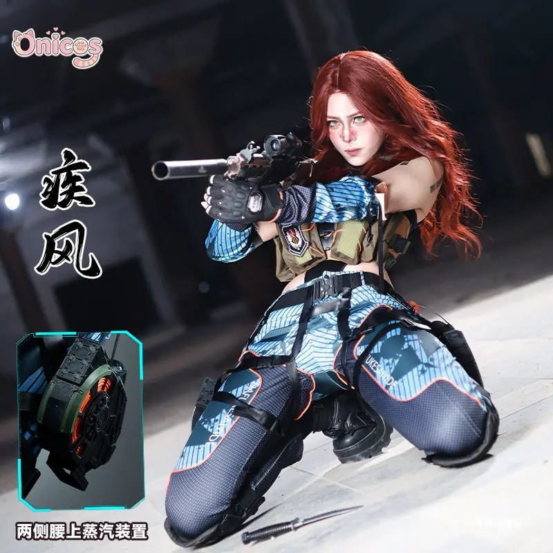 

Game Delta Force: Hawk Ops Claire Ann Byers Gale Cosplay Costume 3D Accessories Full Set High Quality Outfit Halloween Carnival