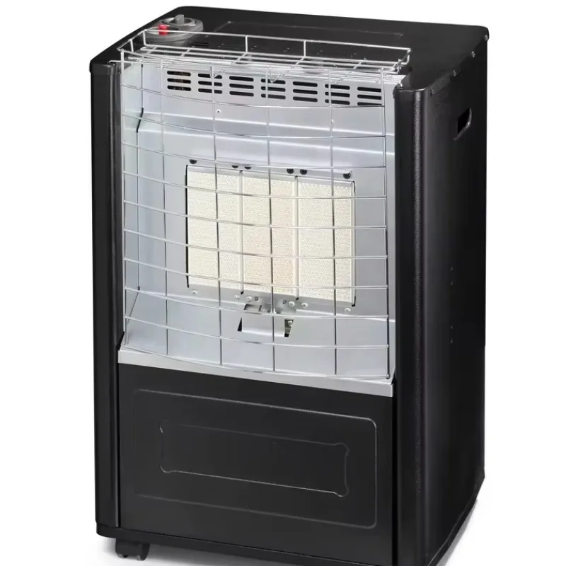 Airo 5.25KW High Power LPG Gas Heater W/Ceramic Plate Triple Safety ODS FFD Tilt 20-100SQM Portable Heater Home Shop Garage
