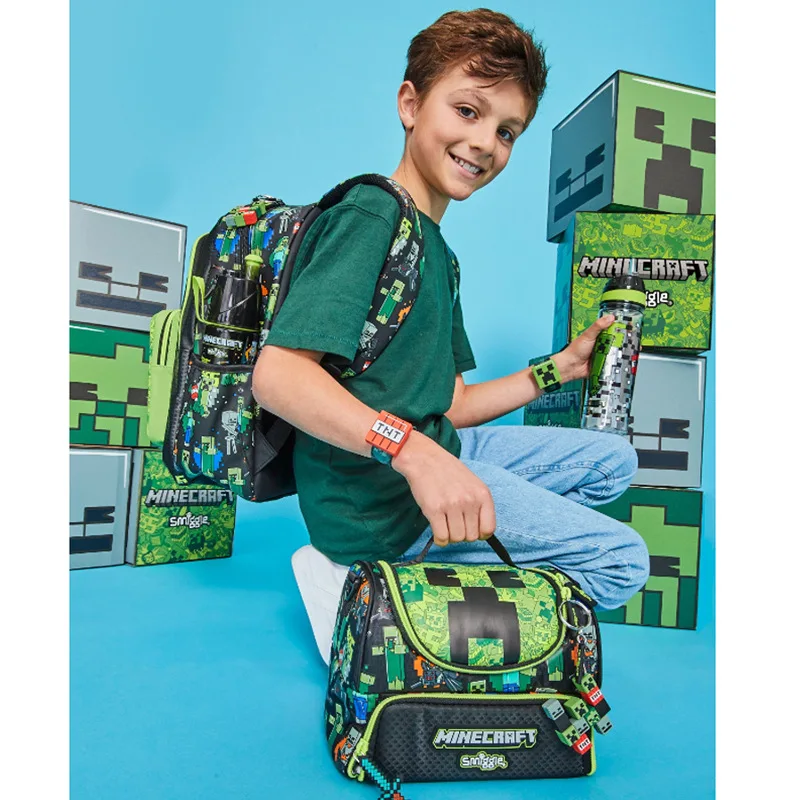 Genuine Australia Smiggle School Bag Computer Backpack Children Student Go to school Bag Backpack Wallet Student Surprise Gift