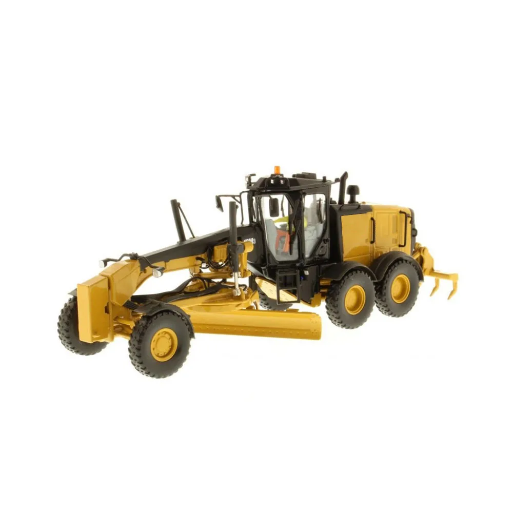 1:50 Scale 12M3 Motor Grader High Line Engineering Vehicle Gift Toy Collectible Model Static Display DieCast Masters DM 85519