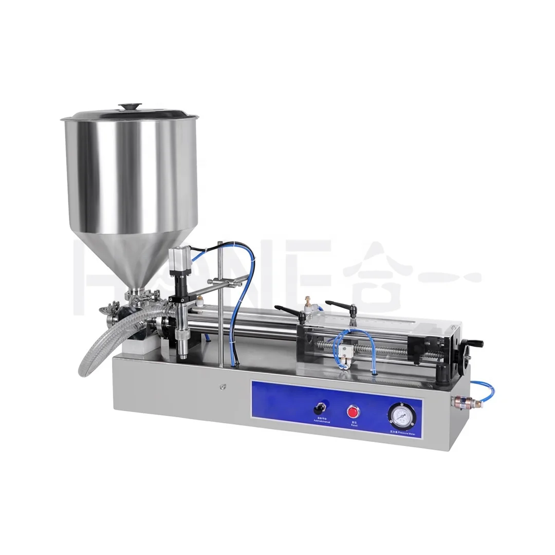 HONE Hot Sales  Stainless Steel Semi Automatic Liquid Soap Filler Bottle Dosing Machine Hand Wash Liquid Filling Machine