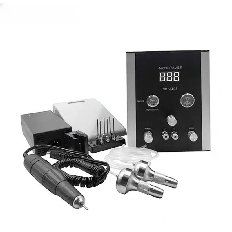 Multifunction Pneumatic Jewelry Engraver Machine Air-free Professional Designer Crafts Goldsmith Making Tools LK-AT03