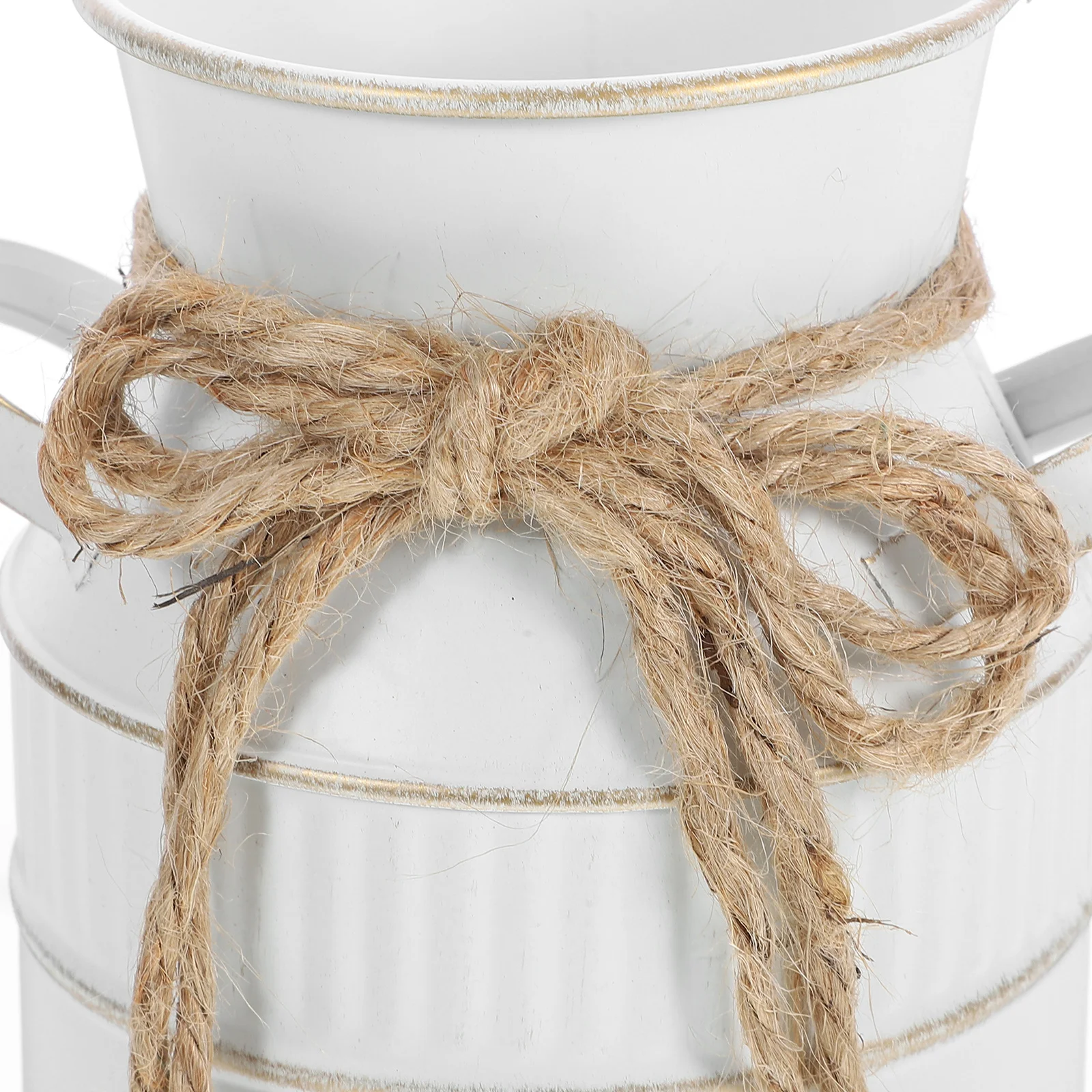 

Vintage Iron Milk Jug Flower Vase Rustic Metal Pitcher Decorative Planter Hanging Container for Home Vase Flower Jug