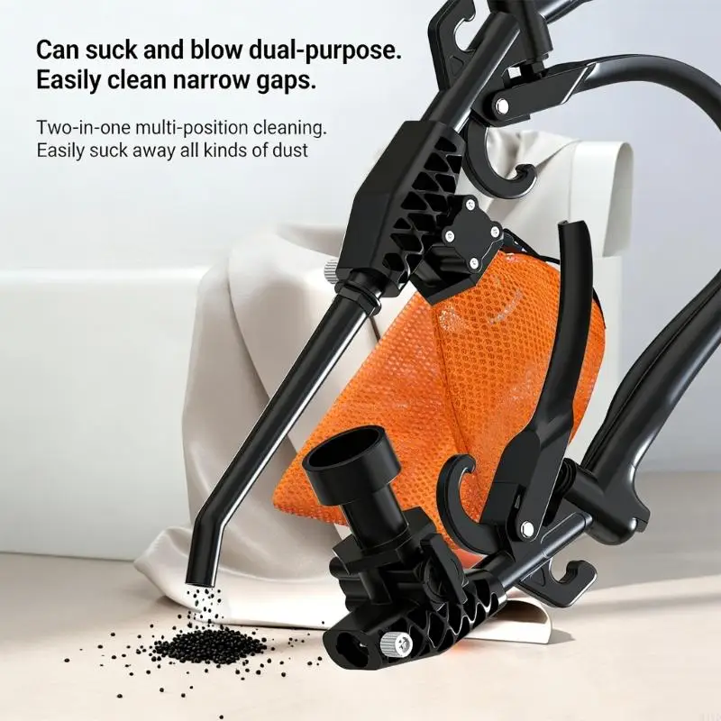 

Промышленный вакуумный вентилятор с двойной функцией для всасывания пыли, инструмент для выдувания, включает в себя две насадки,