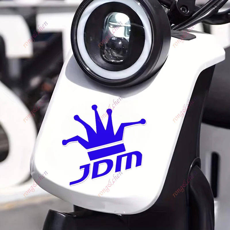 الكرتون مضحك سيارة ملصق JDM لسيارة دراجة نارية خوذة سباق الكمبيوتر المحمول جذع الجسم نافذة السيارة لوح التزلج مقاوم للماء بولي كلوريد الفينيل ملصق حائط من الفينيل