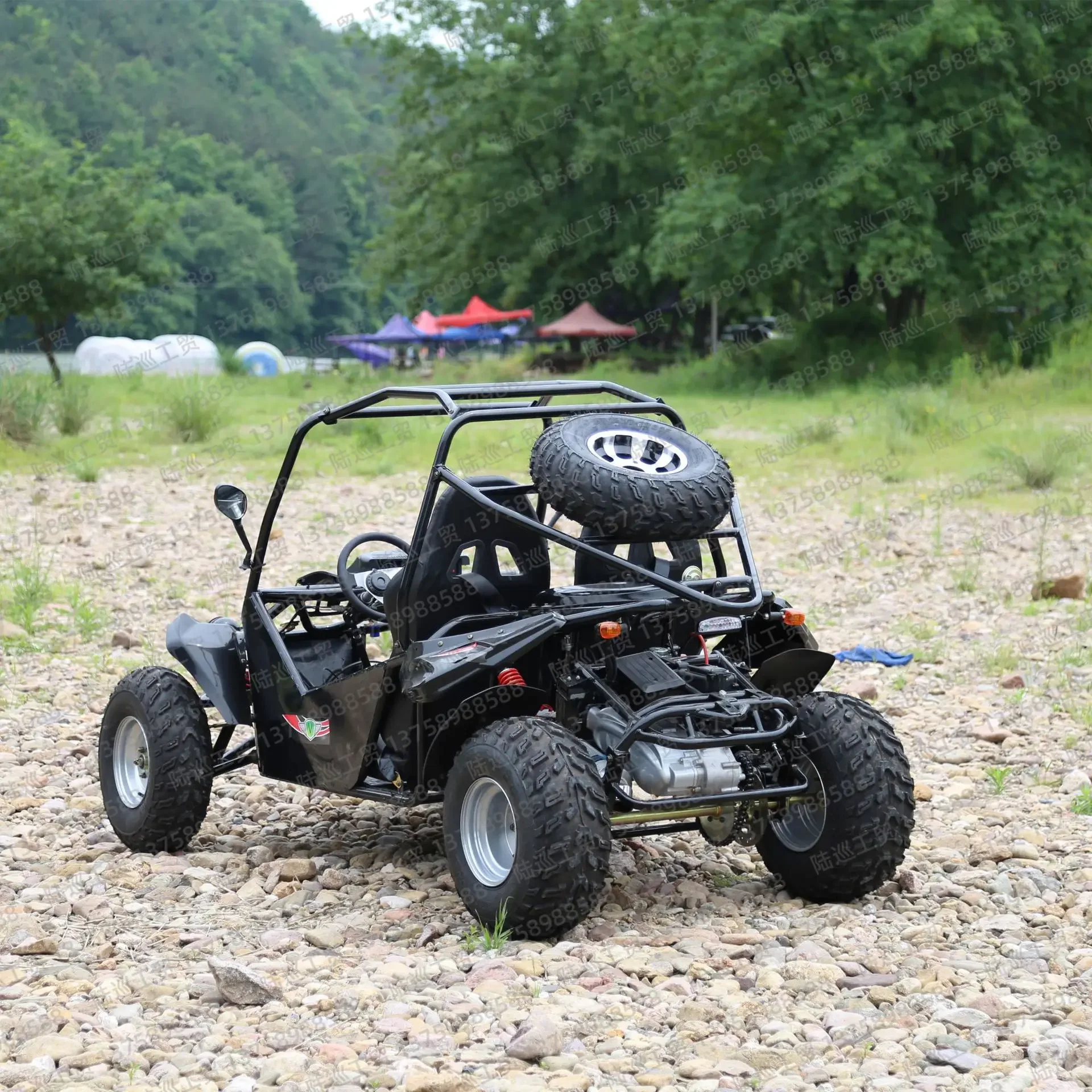 G type off-road fuel go-kart scenic ecological park amusement project jungle crossing outdoor all-terrain beach car