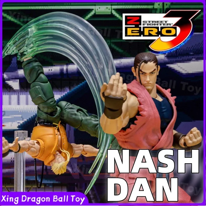 

24-hour Shipping! Storm Toys Street Fighter Zero 3 Dan & Charlie Nash 1/12 Scale Action Figures - Gift, Toy, Collectible