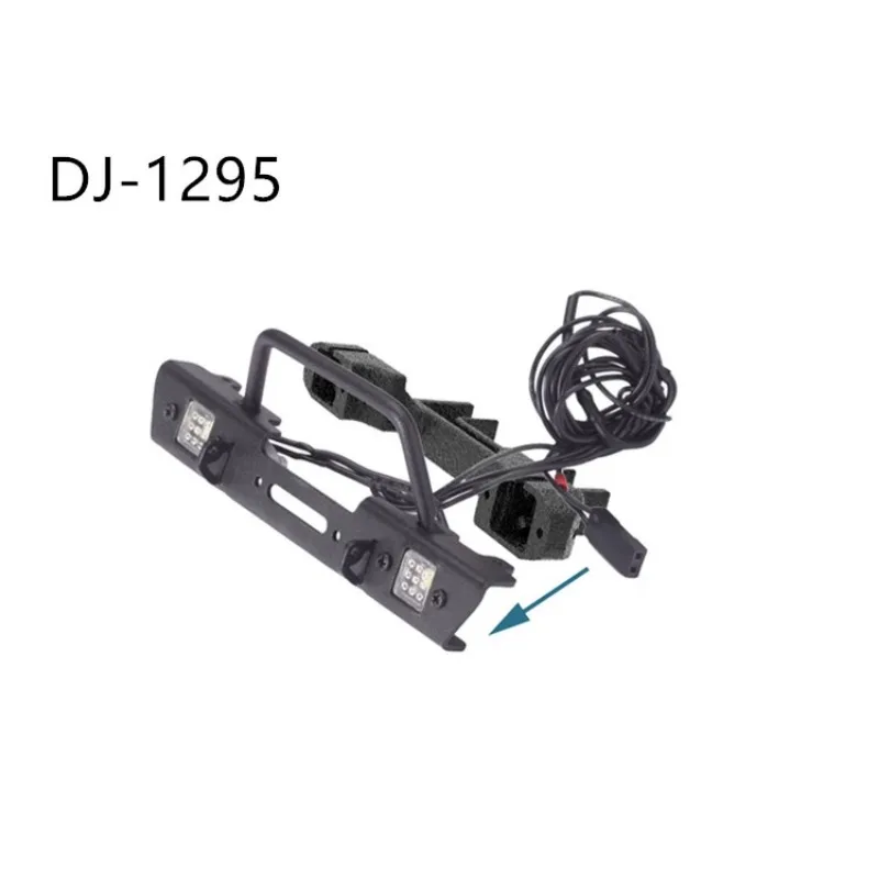 MN111 piezas de repuesto para coche RC DJ, barras delanteras de Metal modificadas, espejos para parabrisas