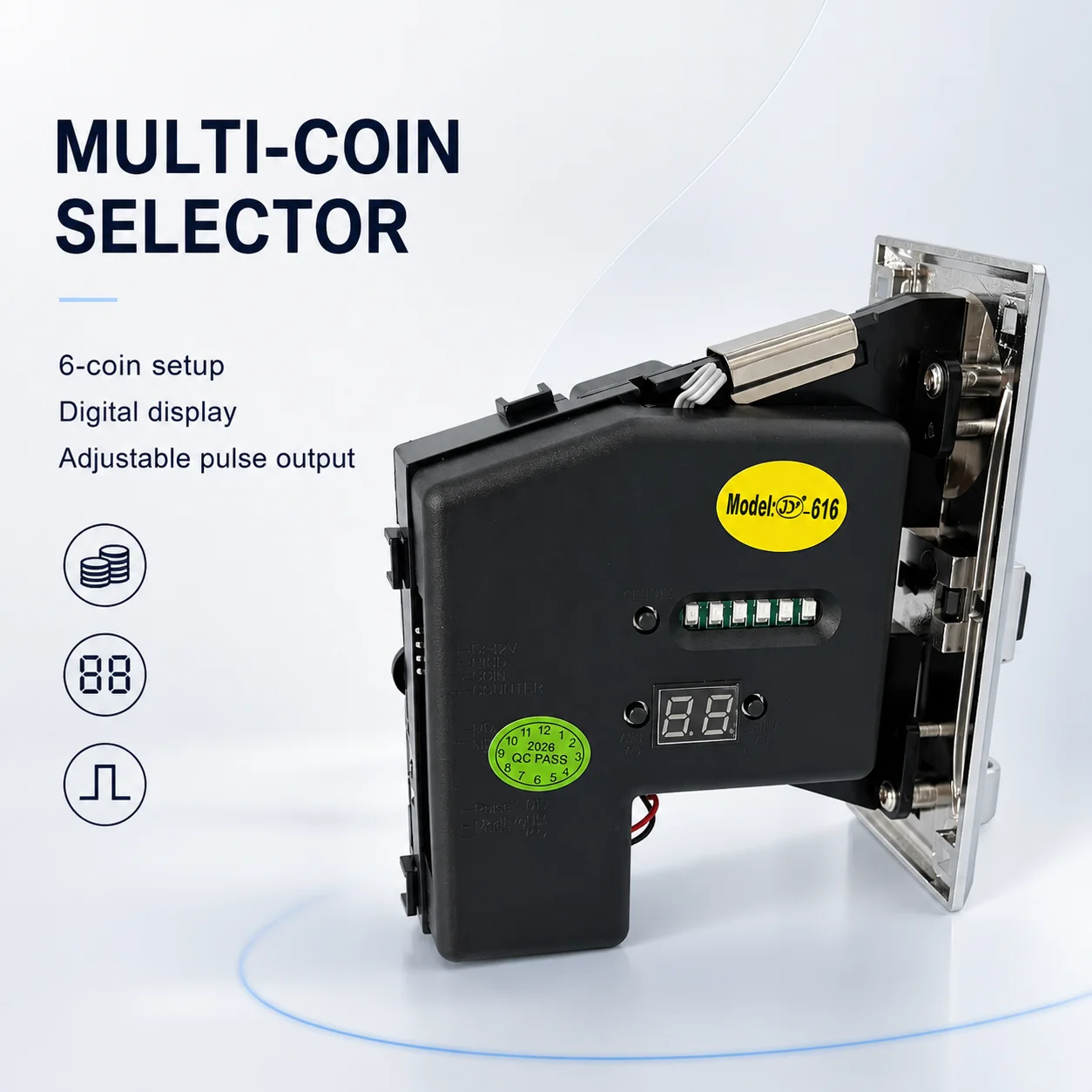 6-Type Programmable Multi Coin - огляд і ціна Arcade Games And Vending