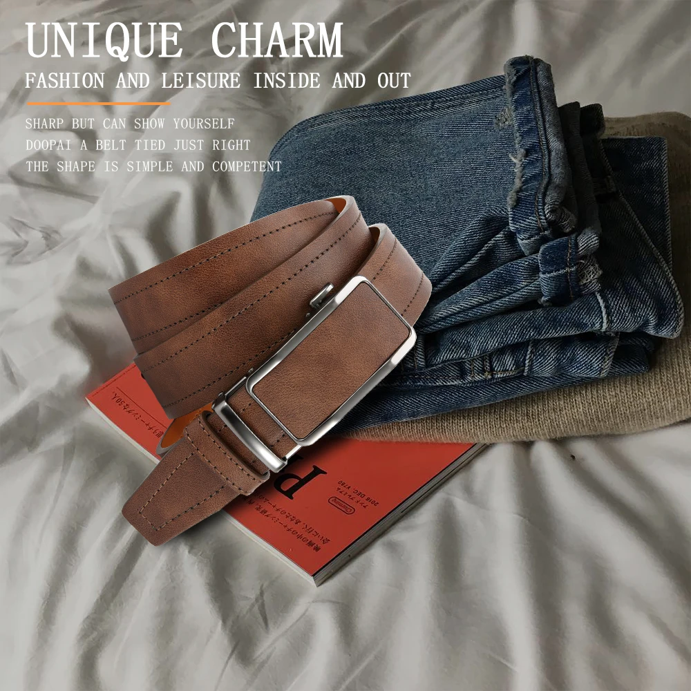 Men Belt Metal Luxury Brand Au - Leather Works Belt review and price