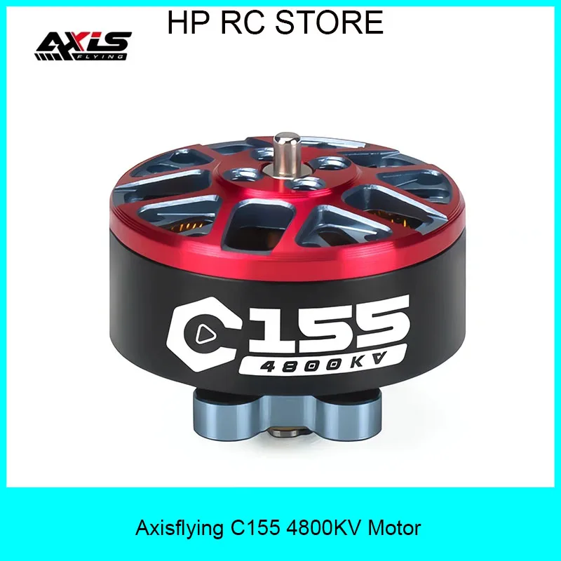 Axisflying C155 4800KV FPV Brushless Motor for 2.5-3.5 Inch Cinewhoop Drones High-Temperature Resistant Long Drones Accessories