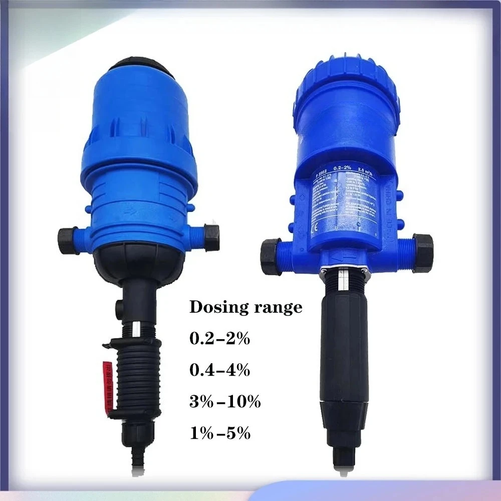 

Adjustable Automatic Proportioning Dosage Pump Fertilizer Injector Water Powered Chemical Liquid Doser Dispenser Pump livestock