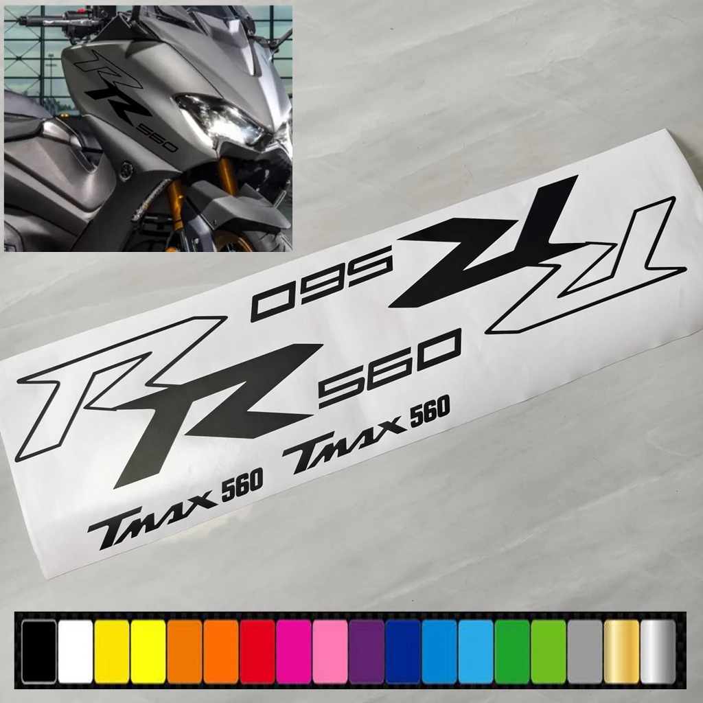 Motorcycle Tmax Fairing Front Shield RR 560 Sticker Pair Kit Die Cut Vinly Decals for T MAX 560 YAMAHA Tmax560