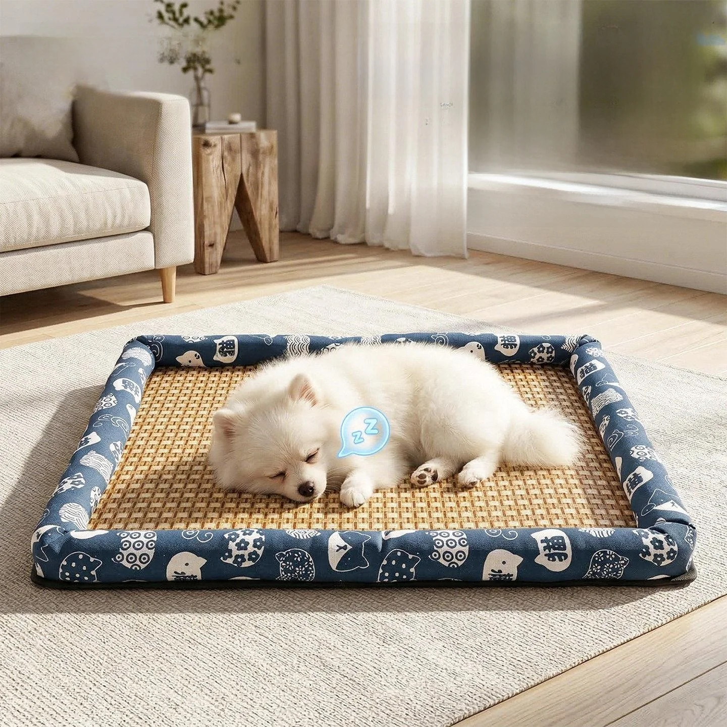 

Thickened Dog Cooling Mat Small Dogs Summer Bed Pad Anti-Bite Pet Ice Mat Cats Summer Sleeping Cool Pad Home Decor Accessories