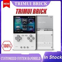 TRIMUI BRICK Handheld Retro Game Console 3.2'' IPS Screen Linux System Crossmix OS Metal Back Panel Key LED Lighting Keycap Gift