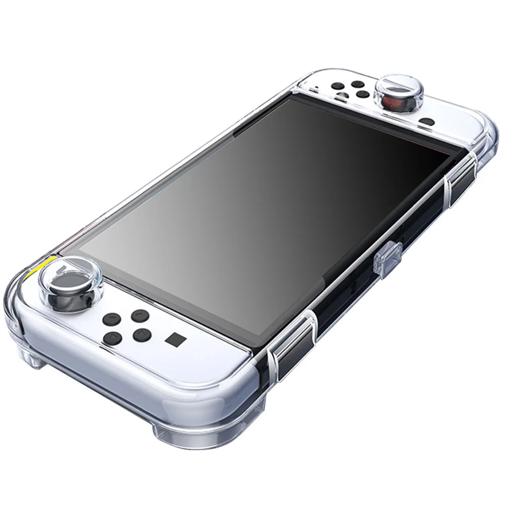 حافظة واقية للكمبيوتر الشخصي مضادة للخدش حافظة صلبة حقيبة للتخزين حامي شفاف لوحدة تحكم ألعاب OLED