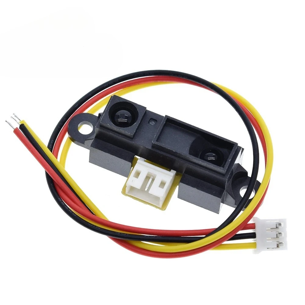 1/2/5pcs GP2Y0A21YK0F 100% NEW 2Y0A21 10-80cm Infrared distance sensors INCLUDING WIRE
