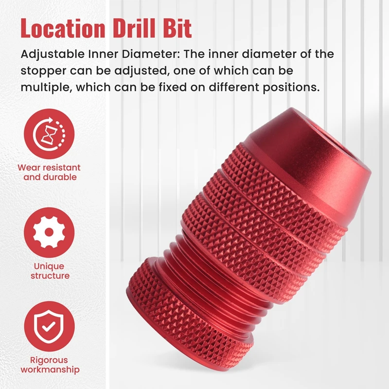 Drill Depth Stop for Bits Stop Collar Limit Rings Locator Depth Stopper 6-11Mm Drill Bit