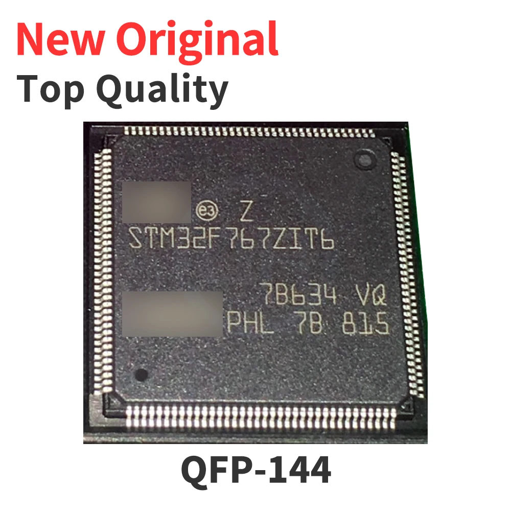 

(1 Piece) STM32F767ZGT6 STM32F765ZIT6 STM32F765ZGT6 STM32F756ZGT6 STM32F745ZGT6 STM32F745ZET6 STM32F439ZIT6 STM32F767ZIT6 QFP144