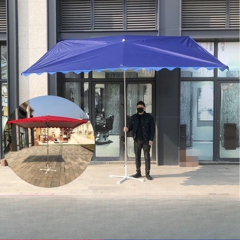 

Parasol large outdoor stall diagonal umbrella shop umbrella large oversized sun square folding canopy