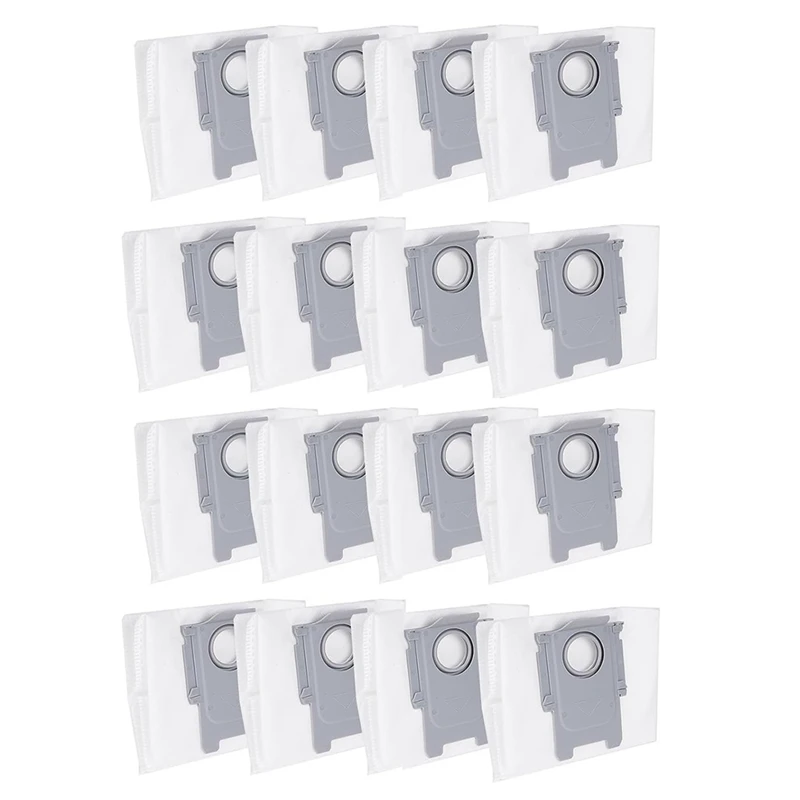 

16 Pcs For Roborock S8+ /S8 Pro Ultra / S7 Maxv Ultra / Q5 / Q5+ / Q7+ / Q7 Max+ Garbage Bag Vacuum Cleaner Replacement Parts