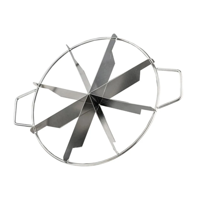 สแตนเลสสตีลพิซซ่าคัตเตอร์เลเยอร์เค้กตัวแบ่งส่วนแบ่งส่วนแบ่งสำหรับคนรักการอบ