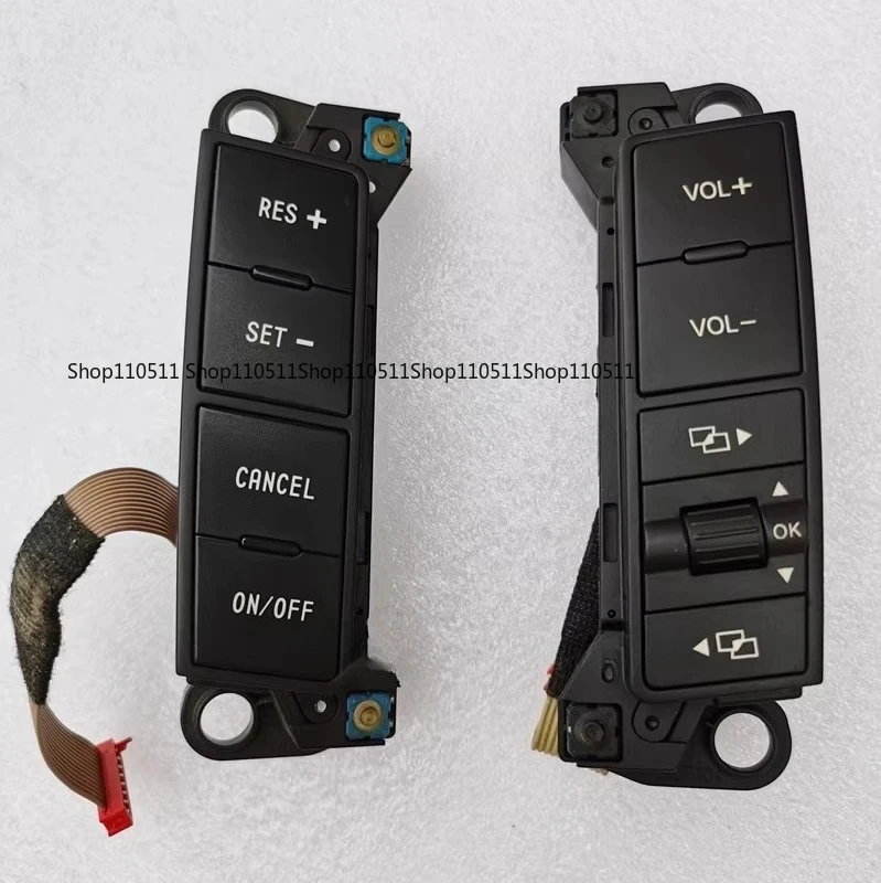 Applicable to  Touareg steering wheel buttons, multi-function button switch button cover, steering wheel switch button
