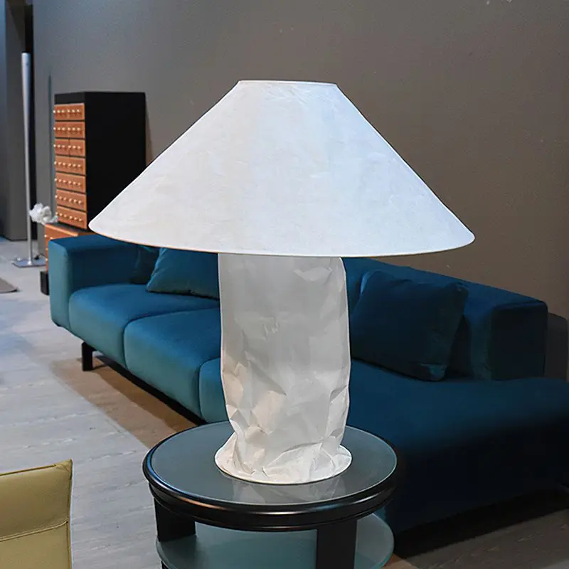 Wabi Sabi Nordic Vintage Creative Wood Floor Lamp LED Ambient Living Room Hotel Guesthouse Bedroom Home Decor Novelty New
