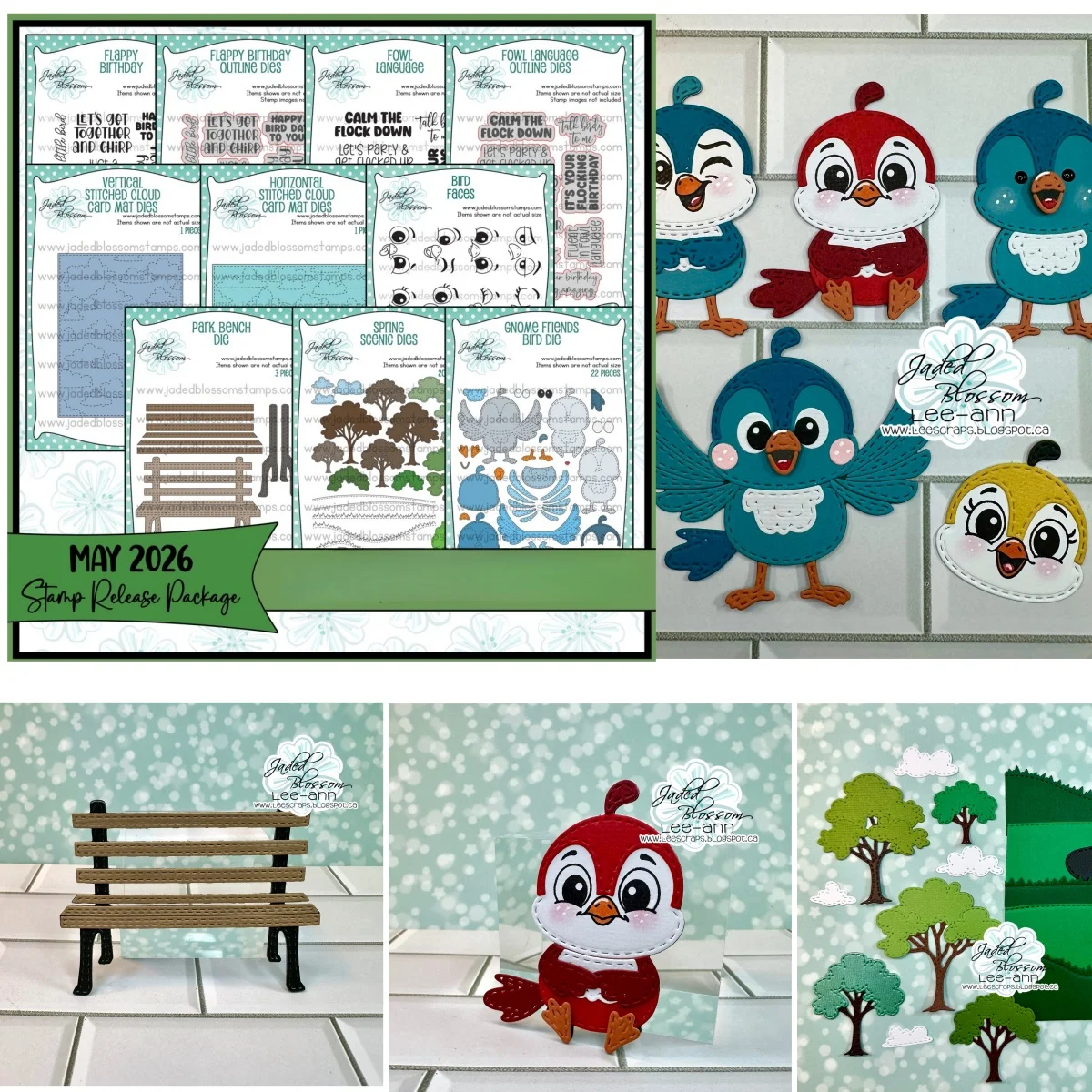 

Gnomw Park Bench Metal Cutting Dies Bird Face Clear Stamps Clouds Stencil for DIY Decorating Scrapbook Card Embossing Craft 2026