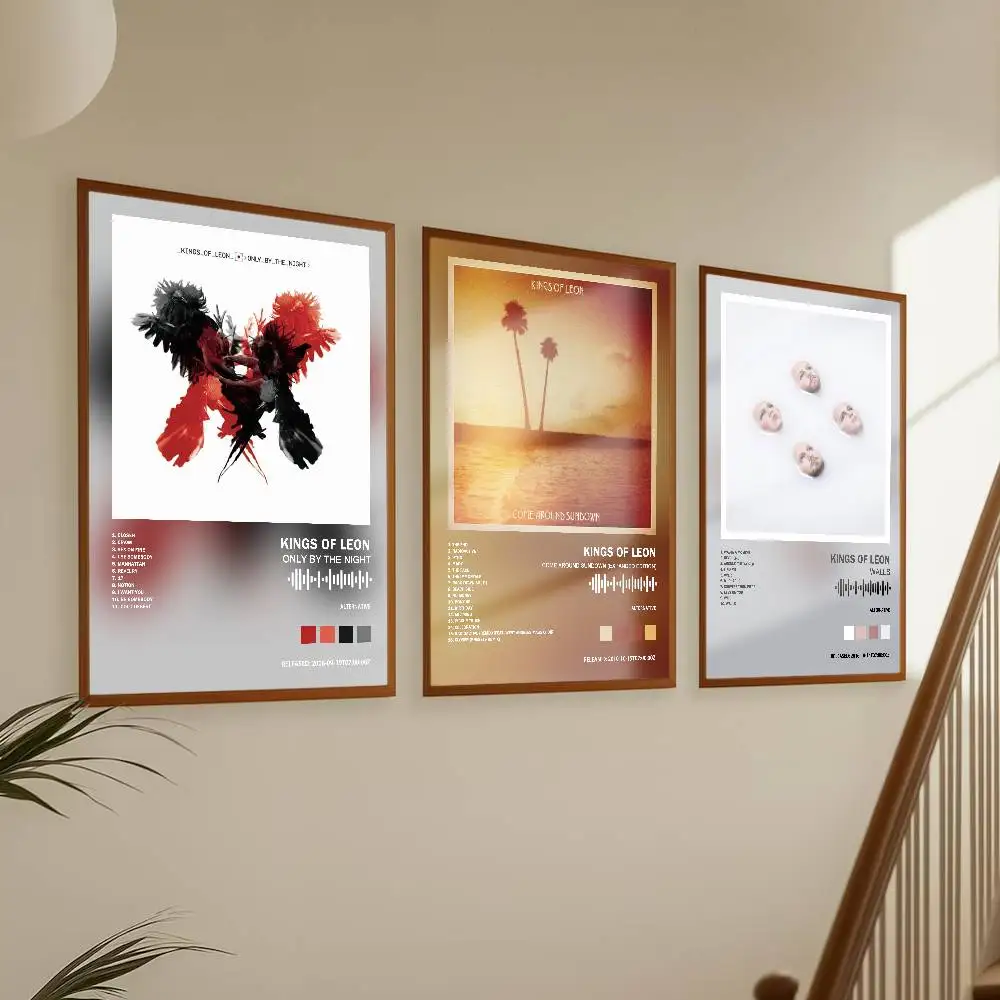 Kings of Leon Album Poster Album Art Cover Songs Music Rap Wall Waterproof Paper Sticker For Living Room Home Decor