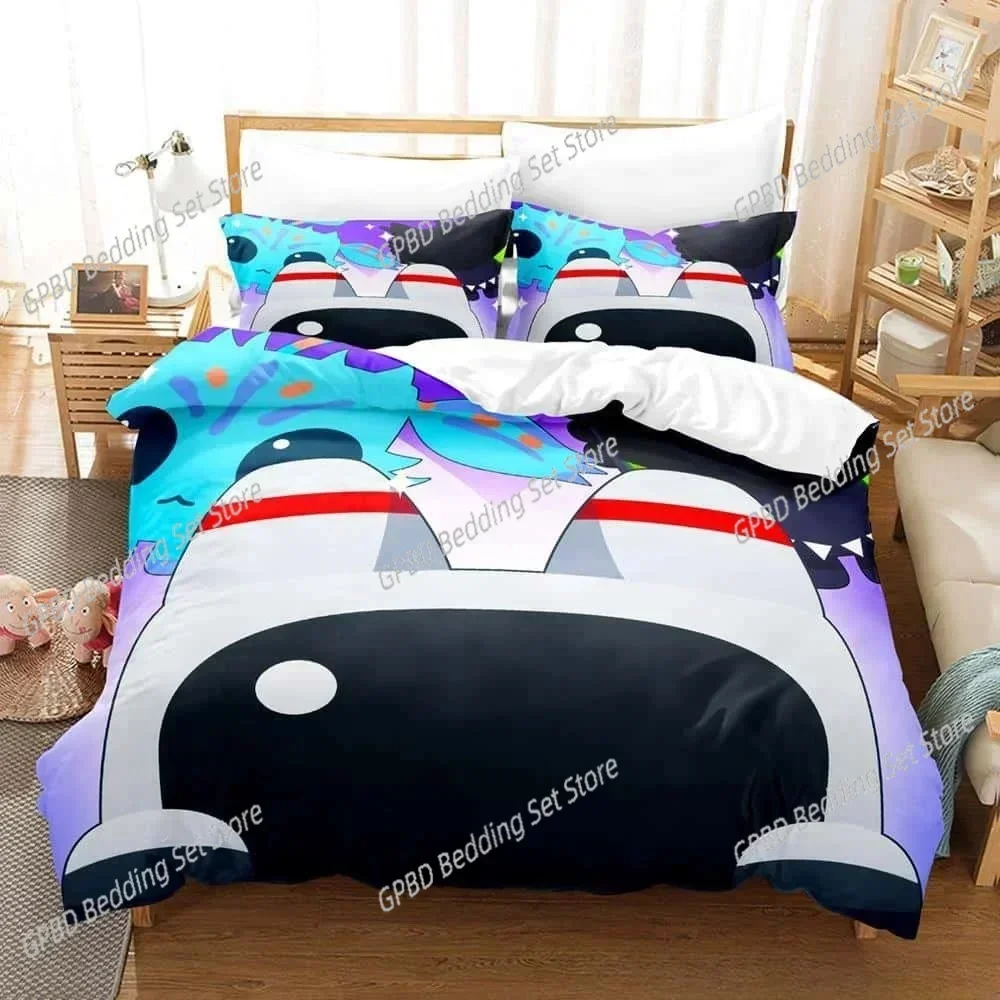 Luxury New 3D Print Game Pet Simulator X Bedding Set Single Twin Full Queen King Size Bed Set Adult Kid Bedroom Duvet cover