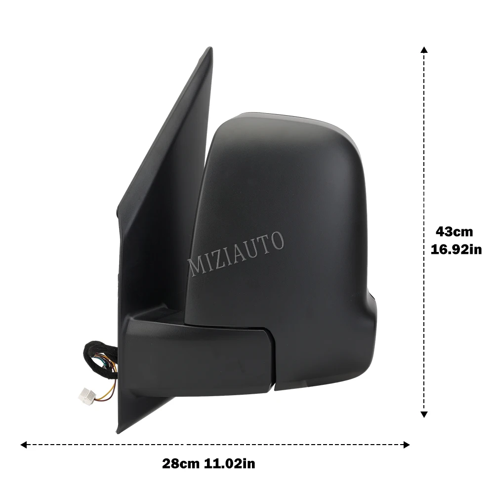 Side Rearview Mirror Assembly For Mercedes-Benz Sprinter 2019 2020 2021 2022 Automotive Door Rearview Mirror Car Accessories