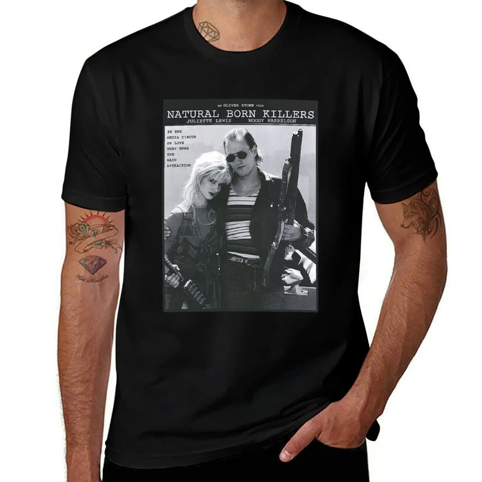 

Natural Born Killers T-Shirt mens graphic t shirts g man t shirts for men t shirt man cotton T-Shirt