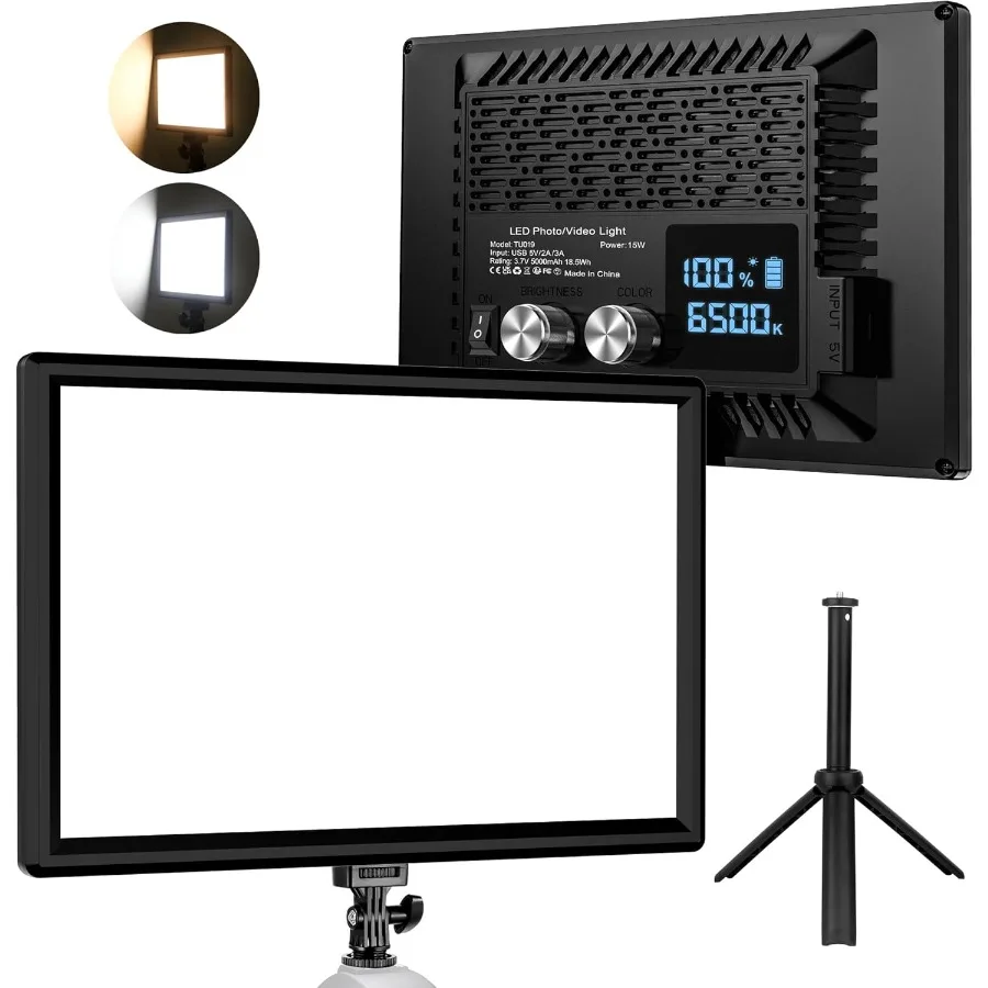 9 Led Video Light D…