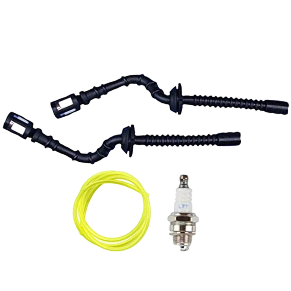 Black for chainsaw Fuel Line Kit High-strength Rubber Material Harsh Environment Resistant For Models 015 015AV 015L