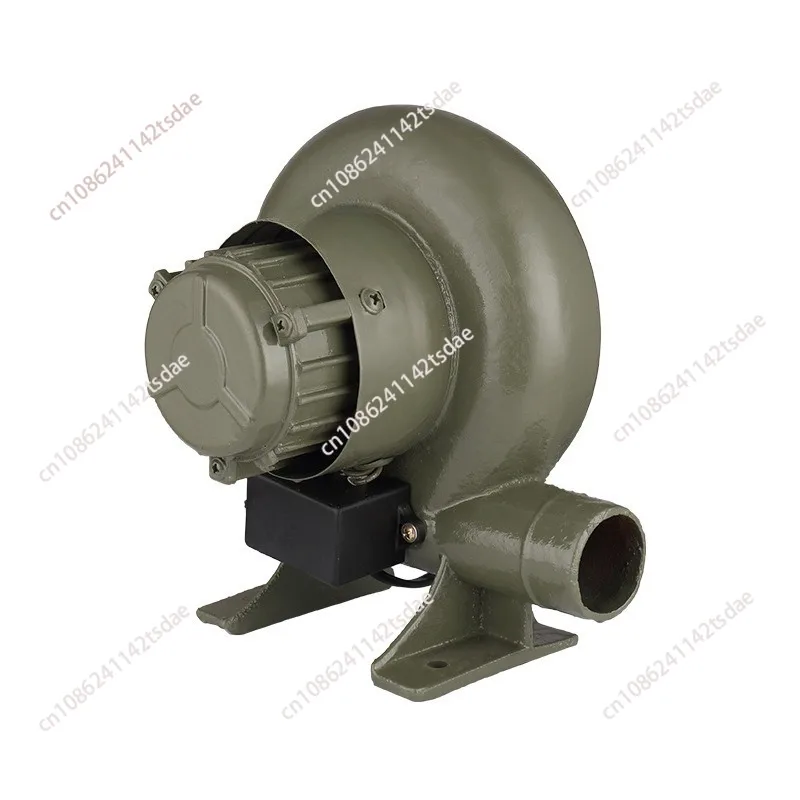 40W 220V Small Household Blower Cast Iron Single Phase Boiler Blower Stove Fan Centrifugal BBQ Blower