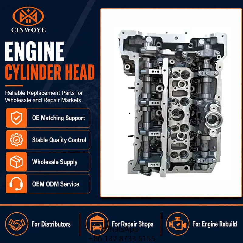 Professional Tested N20 Engine Cylinder Head Assembly For BMW X1 XDrive28i 2009 2015 OEM Replacement Factory Tested