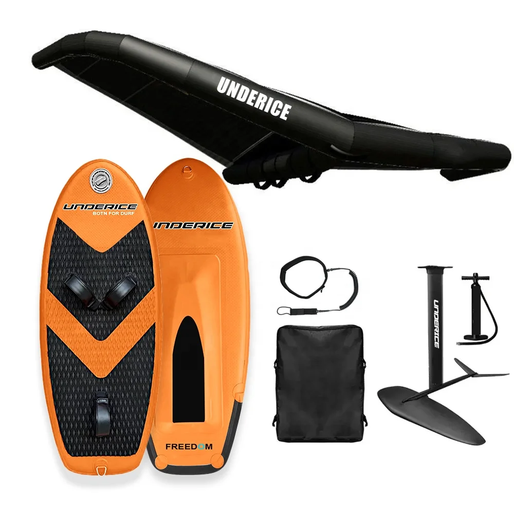 نفخ الهواء Hydrofoil الجناح احباط لوح التزلج سوب Gonflable حزمة ألياف الكربون الجناح مجلس حزمة مجموعة كومبو مع مضخة لركوب الأمواج شراعيًا