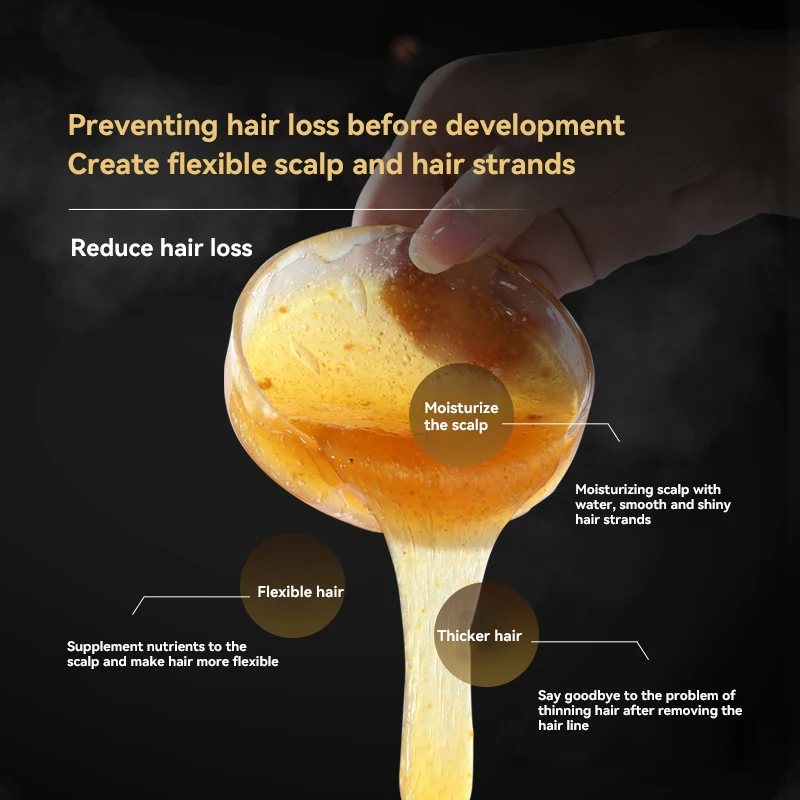 Ginger Anti-hair Loss Shampoo Anti Hair Loss Moisturizing Repair Frizz Soft Smooth Hair Seedling Root Hair Protein Conditioner