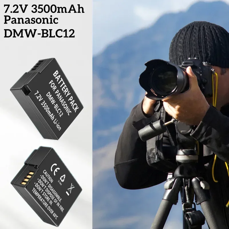 1-5Pack 3.5Ah Compatible with  DMW-BLC12,DMW-BLC12E,DMW-BLC12PP and  Lumix DMC-G85,DMC-FZ200,DMC-FZ1000Battery