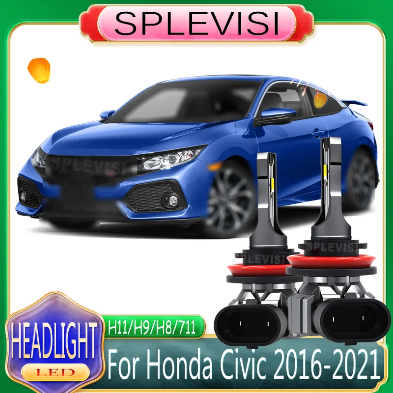 

Easy Fit All-Weather Protection High-Performance durable Headlight Low Beam Bulbs For Honda Civic 2016 2017 2018 2019 2020 2021