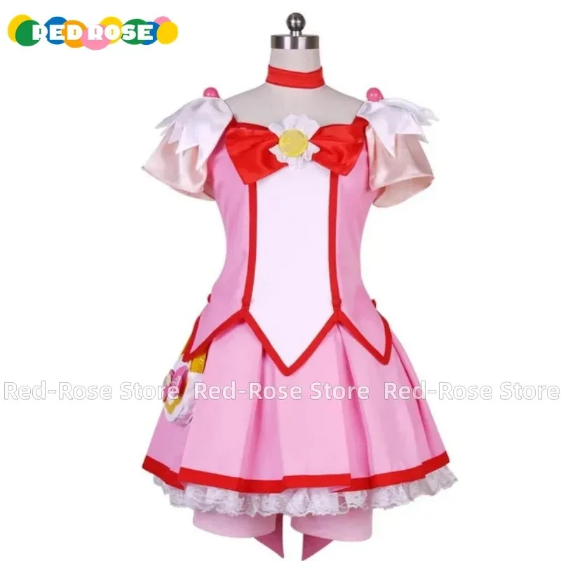 

Glitter Force Glitter Lucky Cure Happy Dress Cosplay Costume Adult Deluxe High Quality Custom Made