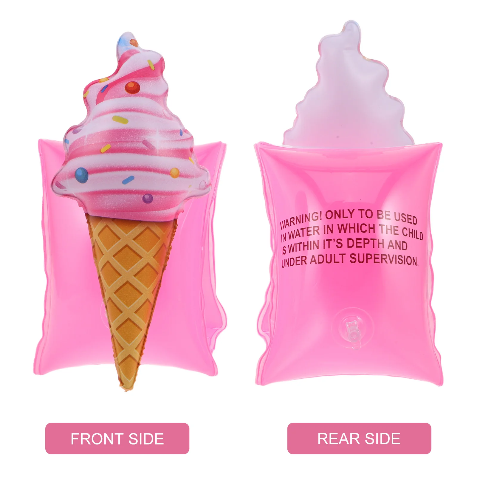 2 pçs inflável crianças piscina flutua braço para natação floaties manga braçadeiras brinquedos da criança