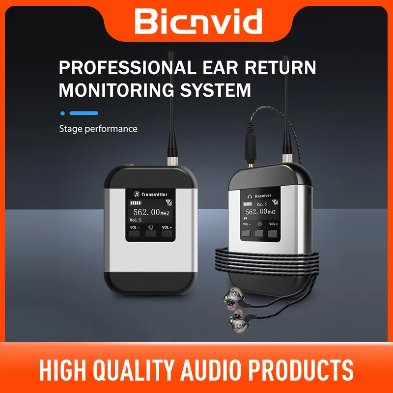 U segment SQ-01 wireless earphone monitor earphones stage performance band singer sound card live singing real-time return