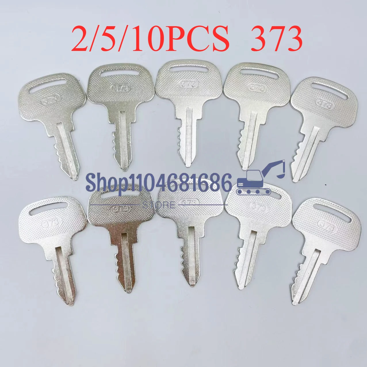 

2/5/10 шт. 373 ключ зажигания 55364-41180 для Kubota F2000 F2100 F2400 FZ2100 FZ2400