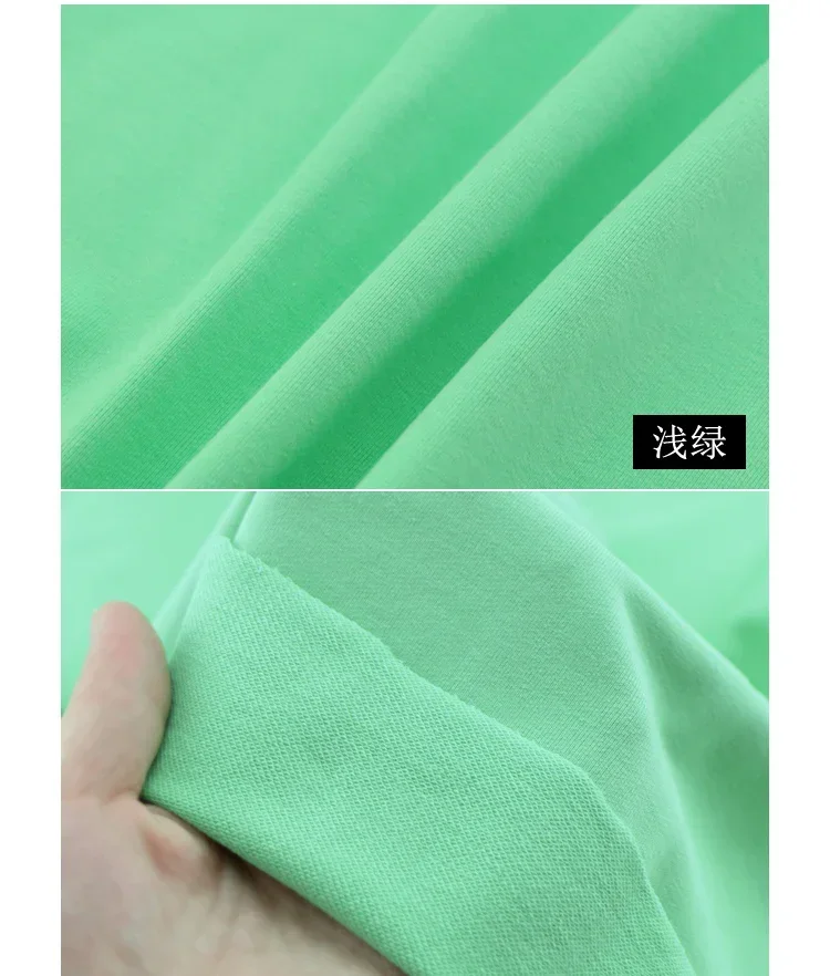 170x50cm 95% Cotton 5% Spandex Knitted Sweater Fabric make Spring Summer Sportswear dress Cloth High Elastic 370g/m