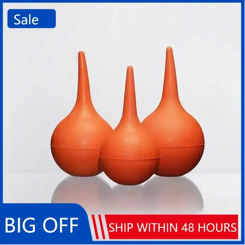 

1PC 60ml Durable Rubber Dust Suction Ball Ear Wash Cleaning Ball Ear Syringe Bulb Ear Washing Sucker For Home Laboratory Clinic