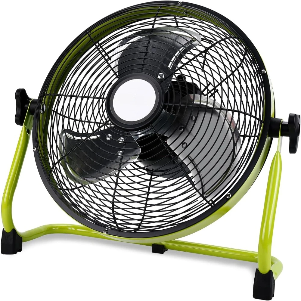 

12 Inch Battery Operated Fan, 15000mAh Battery Powered Floor Fan, Portable Rechargeable,Cordless Outdoor Fan with Metal Blade